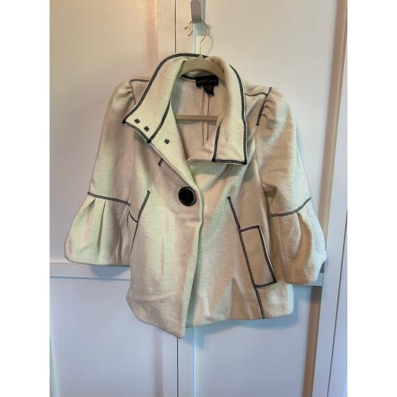 Vintage Robert Louis Wool Blend Coat Large - Picture 1 of 5